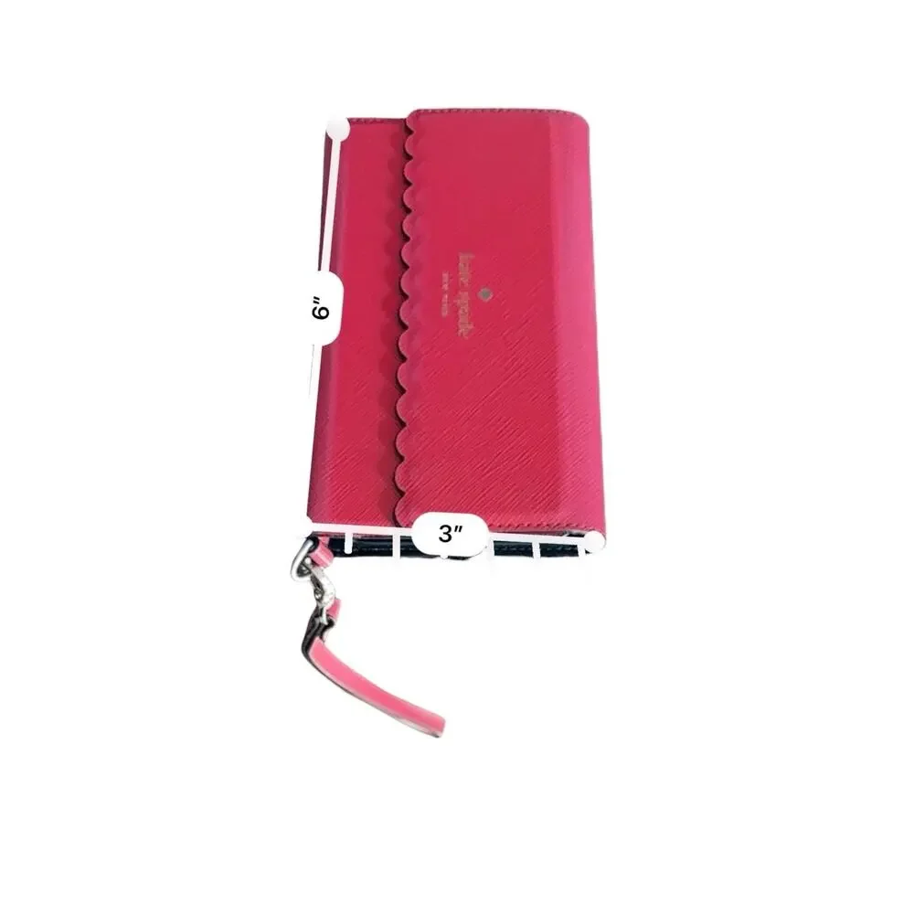 Kate Spade Live Colorfully Cell Phone‎ Case Wristlet Wallet Red
